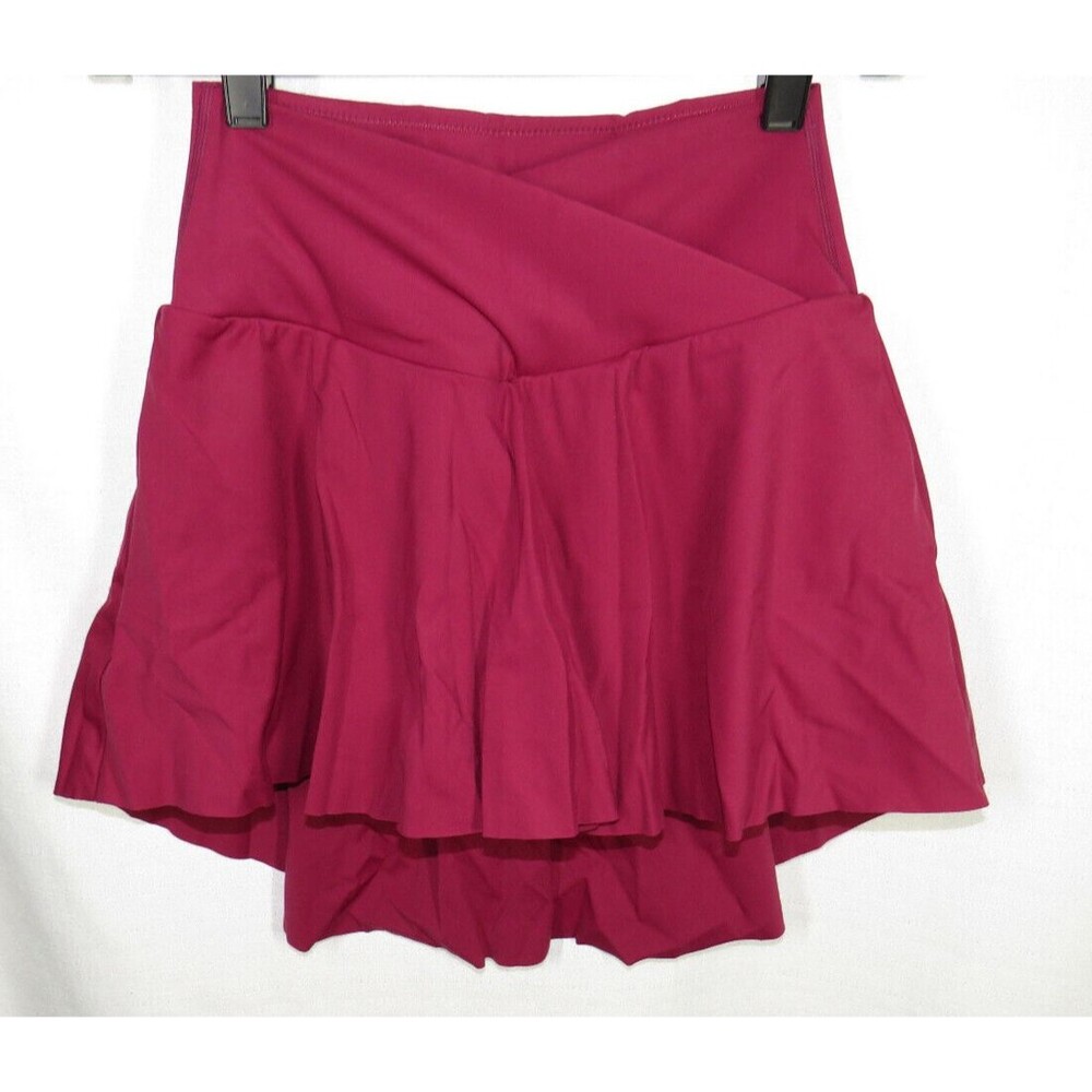 Halara Cloudful Air Cordovan Hi-Low Mini Skort -Pockets- Size XS - Picture 3 of 12